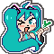 Pixel of Hatsune Miku leading to a Vocaloid page